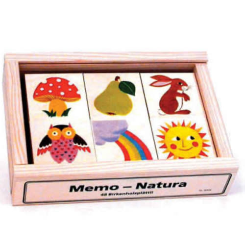 Wooden Memory Game