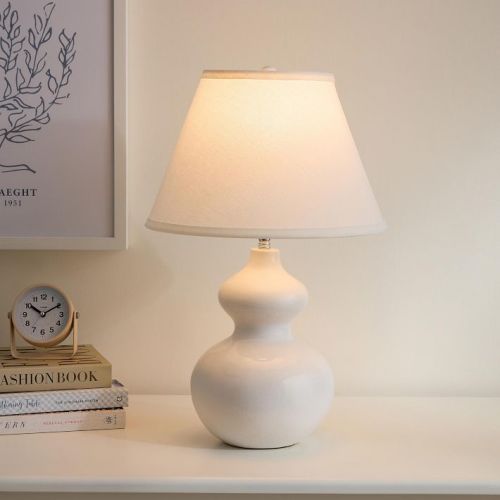 Ceramic Bubble Table Lamp (19")
