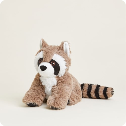 Warmies Raccoon Stuffed Animals | Weighted Raccoon Plush