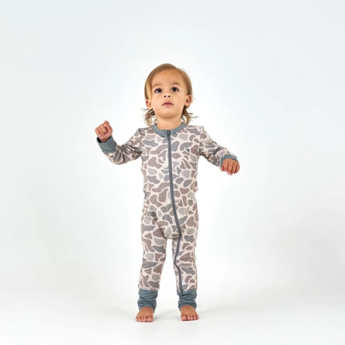 Baby Zip Up - Classic Deer Camo – BURLEBO