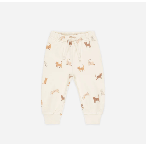Relaxed Sweatpant || Cats – Quincy Mae