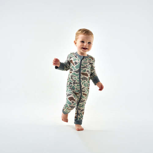 Baby Zip Up - Retro Duck Camo – BURLEBO