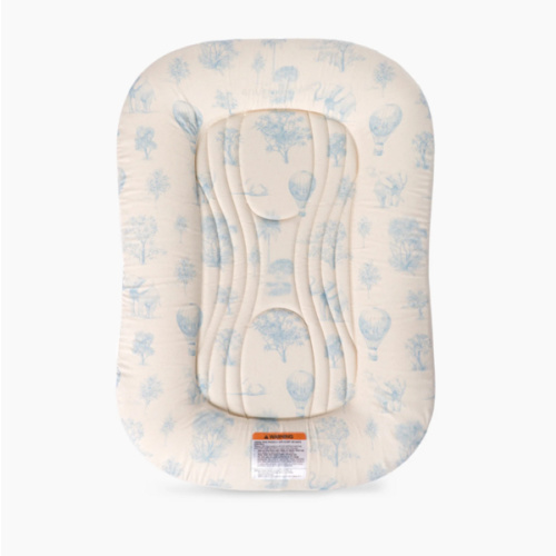 Infant Lounger Wave | Blue Toile