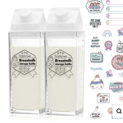 Glass Breastmilk Storage Bottle