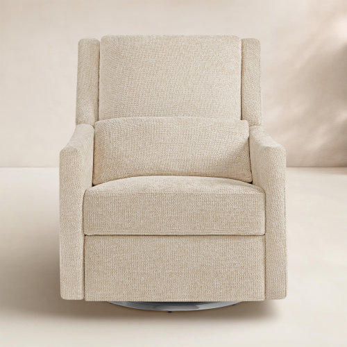 Bellini Seoul Power Recliner With USB-C Charging Ports, Nightlight & Lumbar Pillow, Sand | AllModern