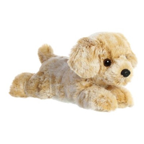 Aurora Small Rusty Retriever Mini Flopsie Adorable Stuffed Animal Brown 8"