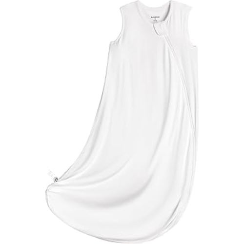 BubblePanda Modal Sleep Sack 0-6 Months 1.0 Tog Super Soft Baby Sleep Sack 3-6 Months for Infant 2-Way Zipper Newborn Wearable Blanket 0-3 Months