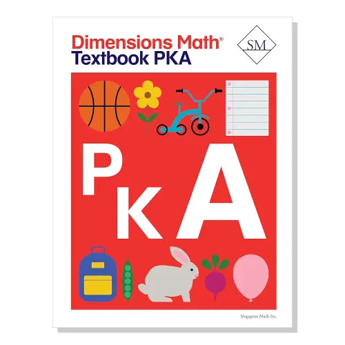 Dimensions Math Textbook Pre-KA | Singapore Math Inc. [Paperback] [Paperback] Singapore Math Inc.