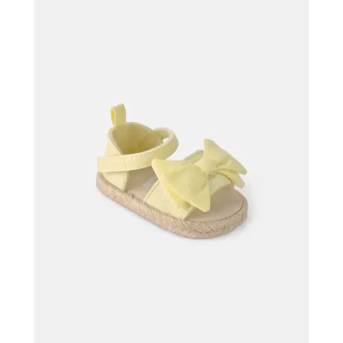 Baby Girl Bow Sandals - Yellow | Carter's