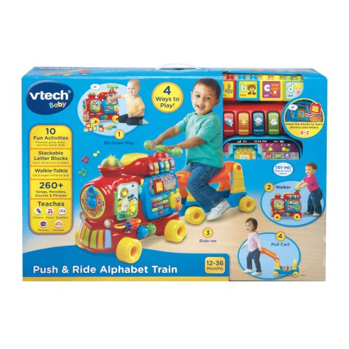 Vtech Push & Ride Alphabet Train Red