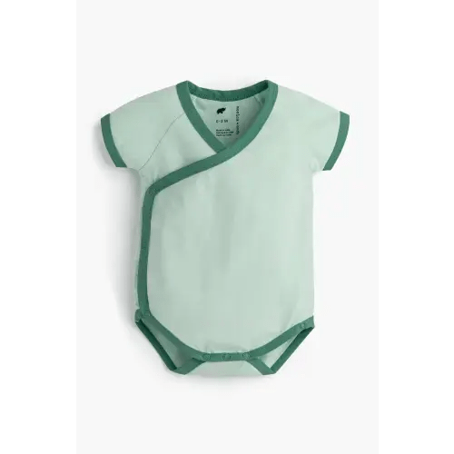 Short Sleeve Lucky Bodysuit - Organic Baby Clothes - Monica + Andy