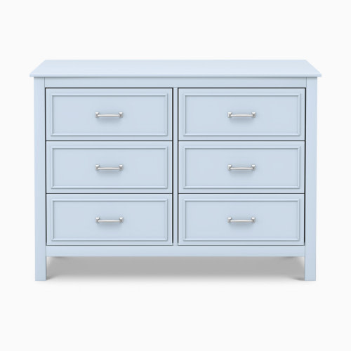 daVinci Charlie 6-Drawer Double Dresser - Powder Blue