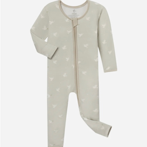 Peace Bamboo Convertible Footed Onesie | Elevated Faith