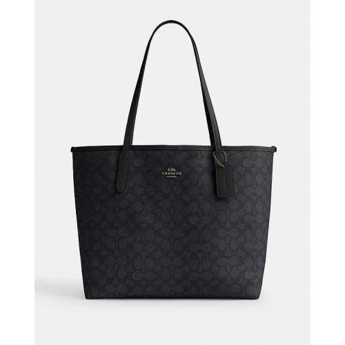 COACH® Outlet | City Tote Bag In Signature Canvas