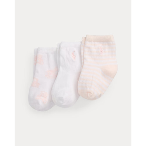 Striped Ankle Sock 3-Pack for Baby Girls | Ralph Lauren