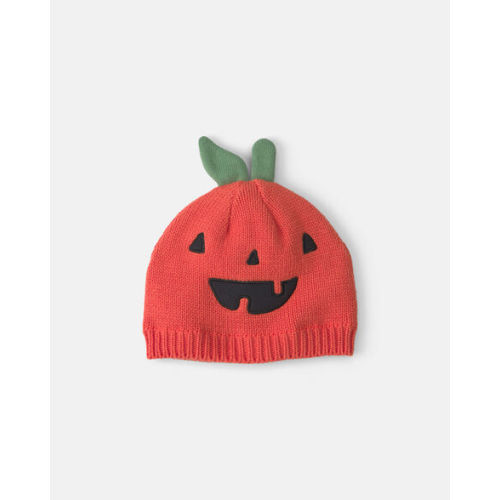 Baby Halloween Pumpkin Knit Hat - Orange | Carter's