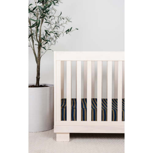 Rome Ribbed Crib Sheet