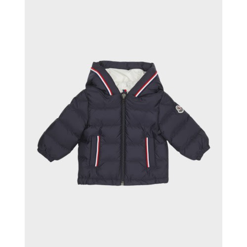 Boy's Merary Tri Stripe Puffer Jacket, Size 12M-3