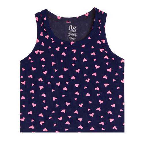 Tank With Allover Pink Hearts