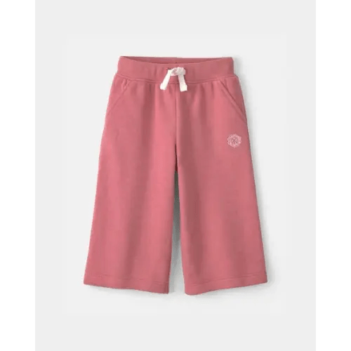 Baby Girl OshKosh Logo Fleece Drawstring Pants - Pink - OshKosh B'gosh | Carter's