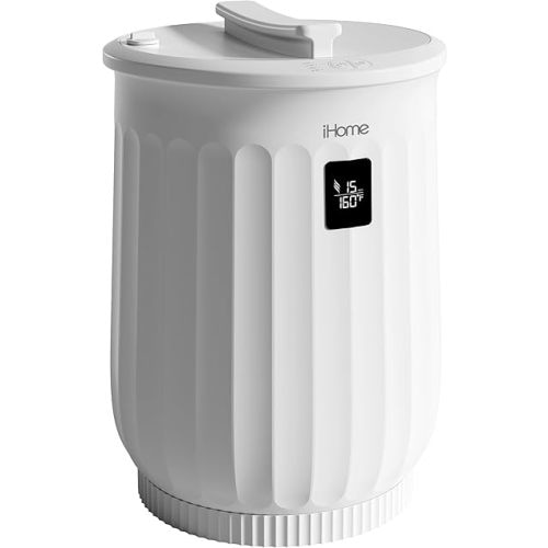 iHome Luxury 20L Towel Warmer, Large Hot Towel Warmers for Bathroom, with Inner Fragrance Pad Holder, Great for Blankets and Spa and More