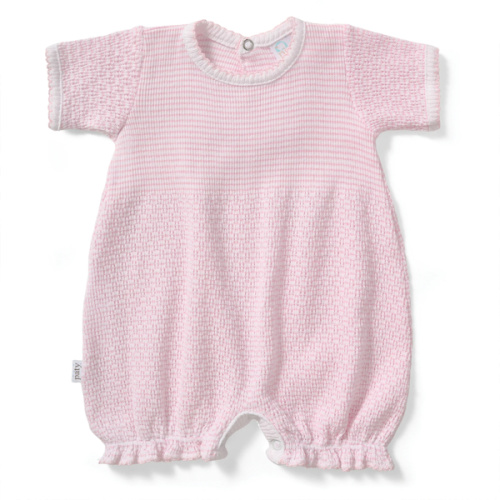 Paty Knit Ruffle Hem Bubble in Solid Colors - PatyInc