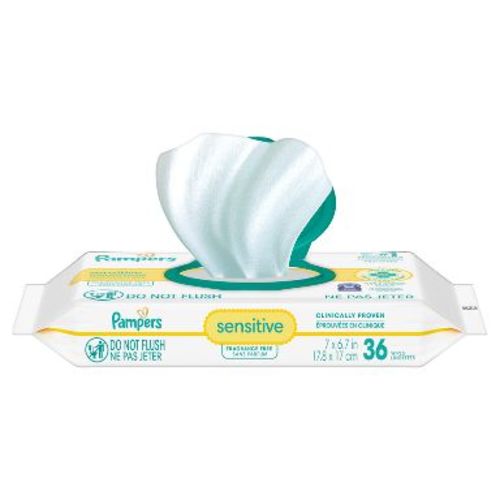 Pampers Sensitive Baby Wipes - 36ct