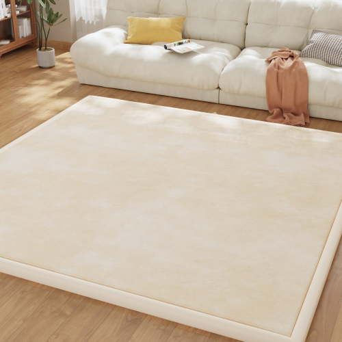 Baby Play Mat for Floor, 1.3'' Thick Memory Foam Tummy Time Mat - Super Soft Coral Velvet Nursery Rug with Non-Slip Backing, Crawling Rug for Toddlers/Infants, Yoga & Tatami Use, 71''x 79''