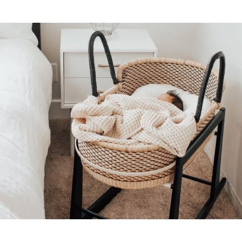 Baby Moses Basket #02- African Moses Basket Bassinet and Cradle – ZuriRose & Co LLC