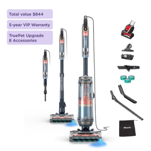 Shark PowerDetect Transformer™ Upright Vacuum with TruePet Attachments