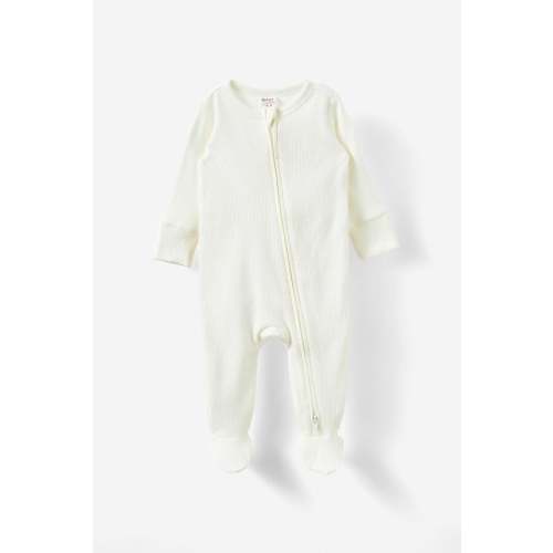 Littlie Organic Long Sleeve Zip All In One Romper