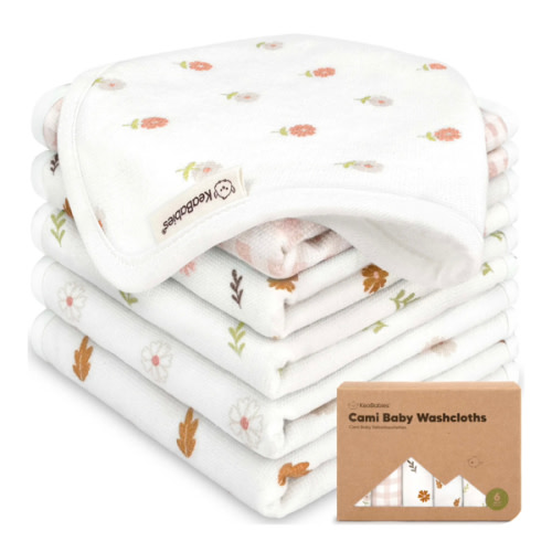 6-Pack Cami Baby Washcloths