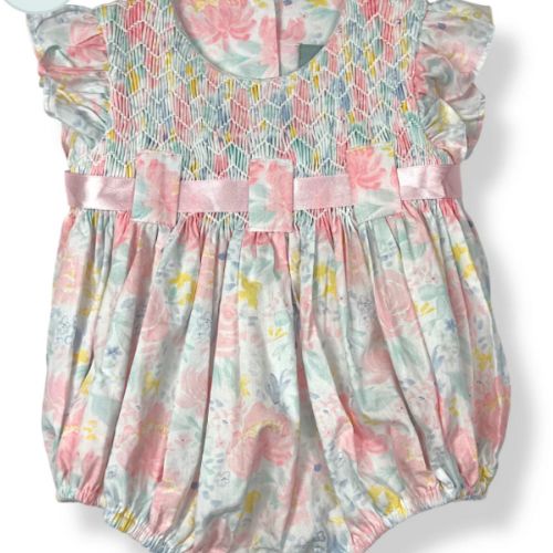 Hand Picked Smocked Bubble – Kristin Lynn Kids