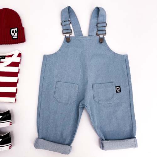 DENIM DUNGAREES – Skeletots