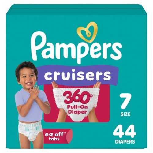Pampers Cruisers 360 Diapers Super Pack - Size 7 - 44ct