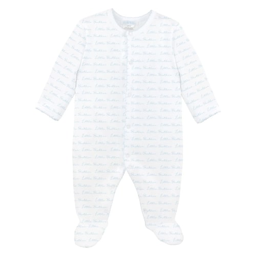 Lyda Baby Zipper Footie Little Brother - Spoiled Sweet Boutique - Spoiled Sweet Boutique