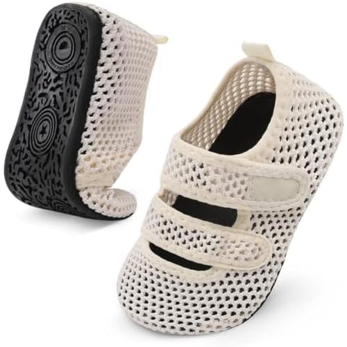 BARERUN Toddler Water Shoes Boys Girls Quick Dry Barefoot Aqua Shoes for Swim Pool Beach Non Slip Breathable Sandals Lightweight Summer House Slippers