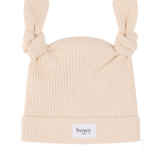Double Knot Beanie - Cream