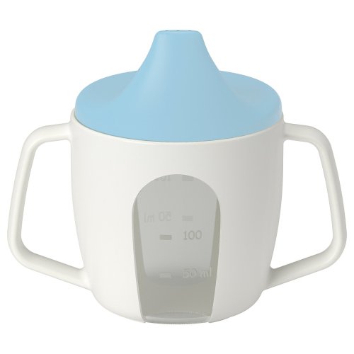 BÖRJA Training cup - white/blue