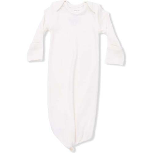 Knotted Gown, Solid Sugar Swizzle - Angel Dear | Maisonette