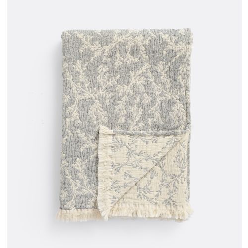 Hadley Jacquard Organic Cotton Throw
