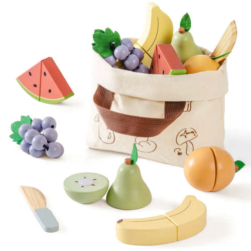 Wooden Childs Play Food Set - Fruit