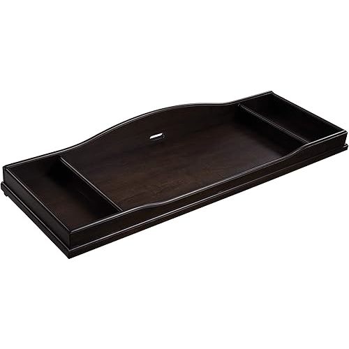 Baby Cache Glendale Changing Topper, Charcoal Brown , 52.25x18x7 Inch (Pack of 1)