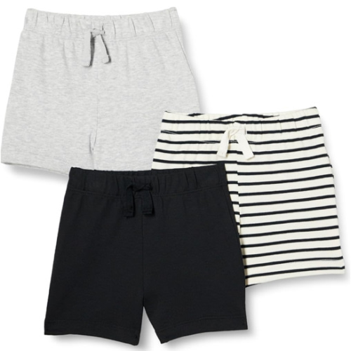 Amazon Essentials Unisex Toddlers and Babies' Cotton Pull-On Shorts