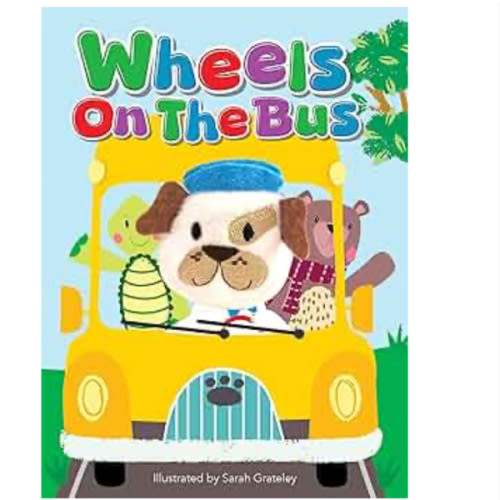 Wheels on the Bus - Finger Puppet Board Book - Novelty Board Book (Finger Puppet Storybooks for Babies & Toddlers)