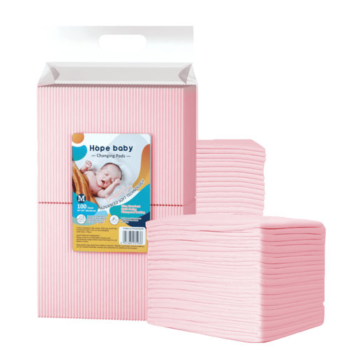 HOPE BABY Toddler Pee Sheet, Disposable Changing Pads, 18”x 24”(100 Count), Ultra Absorbent, Soft, Waterproof