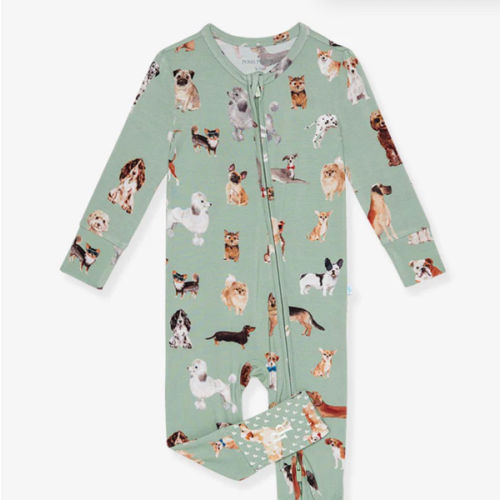 Dog Green Baby Convertible Sleeper | Posh Puppies