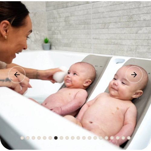Twin Bath: Safe and Convenient Bathing Solution for Twins – bumble beez