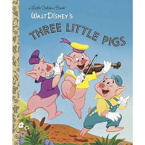 The Three Little Pigs (Disney Classic) (Little Golden Book)
