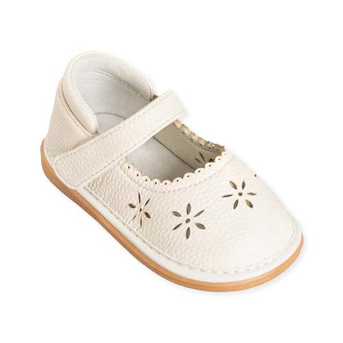 Ellie Ivory Toddler Squeaky Shoe